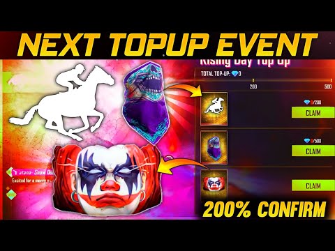 NEXT TOPUP EVENT FREE FIRE | NEW TOPUP EVENT | NEXT TOP UP EVENT | UPCOMING TOPUP EVENT IN FREE FIRE