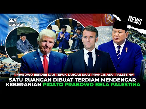 Indonesia Berani Tampar Trump di Kandangnya Sendiri Lantang Bela Palestina Dibantu Prancis! Berita