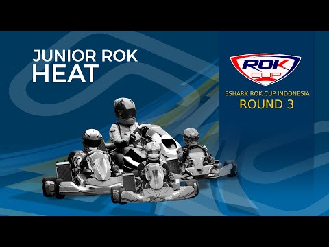 ✅ JUNIOR ROK HEAT | ESHARK ROK CUP 2025 ROUND 3 | Sentul International Karting Circuit Bogor