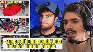 A REALIDADE DE CRIADOR DE CONTEÚDO AUTOMOTIVO - React e Opinião