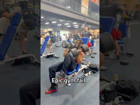 The gym has witnessed enough of my failures 😭😭#gymfail #tiktok #fyp #funny #foryoupage