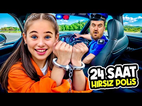 ELİF SİNEM KAÇAK MAHKUM EVİMİZE GİZLİ GİRDİ !! 24 SAAT HIRSIZ POLİS !! 