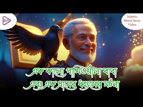 এক কালো পাখিওয়ালা বাবা এবং এক গ্রামের ধ্বংসের ঘটনা | Moral Story
