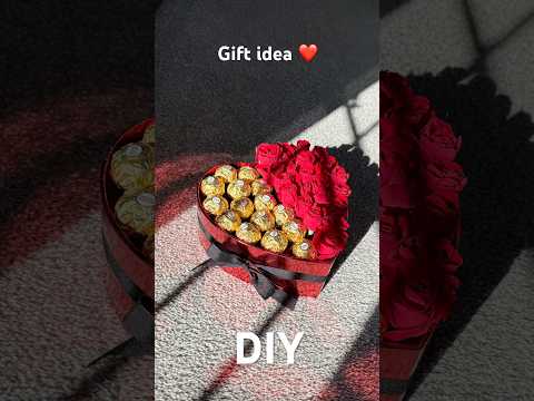 Gift idea every girl would love ❤️ #rosebox #DIY #anniversarygift #valentinesdaygift  #giftbox