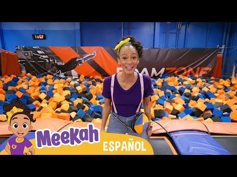 Meekah Skyzone - Vueltas | 💜¡Hola Meekah!💜Amigos de Blippi | Videos educativos