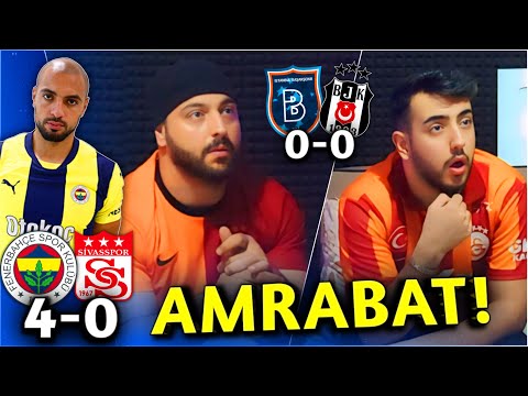 GALATASARAYLILAR FENERBAHÇE VE BEŞİKTAŞ MAÇINI İZLERSE |Fenerbahçe 4-0 Sivas / B.Şehir 0-0 Beşiktaş|