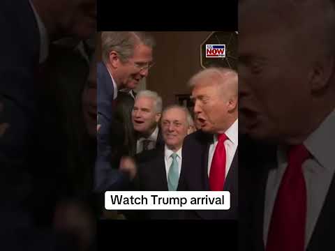 Watch Trump ARRIVE #SOTU