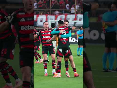 🥹 ¡LA EMOCIÓN DE FILIPE LUÍS Y TODO FLAMENGO! CONMEBOL #LIBERTADORES #GLORIAETERNA