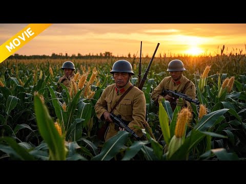 抗日電影！日軍藏在玉米田裡埋伏，怎料八路軍留有一手  ⚔️ 抗日 | Kung Fu