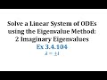 Eigenvalues and Eigenvectors in Differential Equations