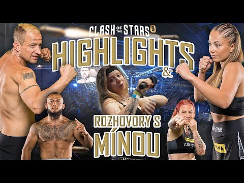 HIGHLIGHTS #clash9 & rozhovory s MÍNOU | ZÁZNAM na clashofthestars.tv