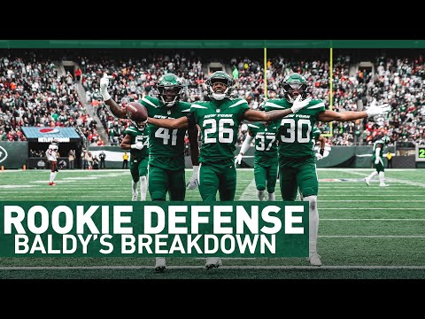 Reviewing The Rookie Defense's 2021 Season | Baldy's Breakdown | The New York Jets | NFL video clip