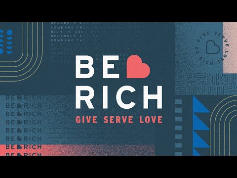 BE RICH 2020 | Andy Stanley | Sunday September 13, 2020