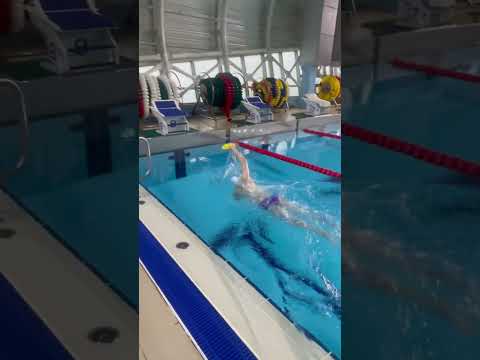 패들로 머리 흔들림 고정 드릴!🏊♂️ #수영 #자유형 #훈련