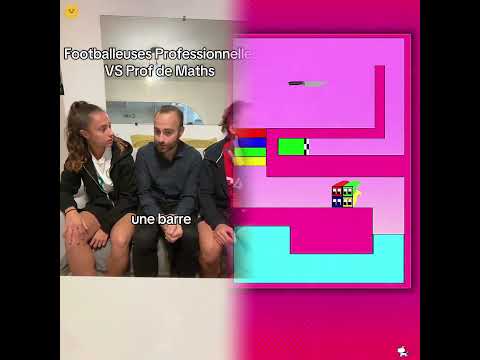 Footballeuses Pro VS Prof de Maths !! Alors, qui a gagné ?? #maths #mathematiques #prof #professeur