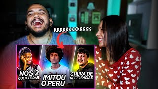 AS 30 RIMAS MAIS ENGRAÇADAS DAS BATALHAS 🔥​ REACT