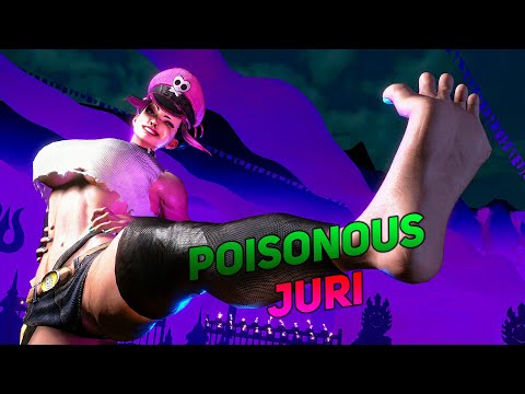 Poison Outfit Mod for Juri Showcase - Street Fighter 6