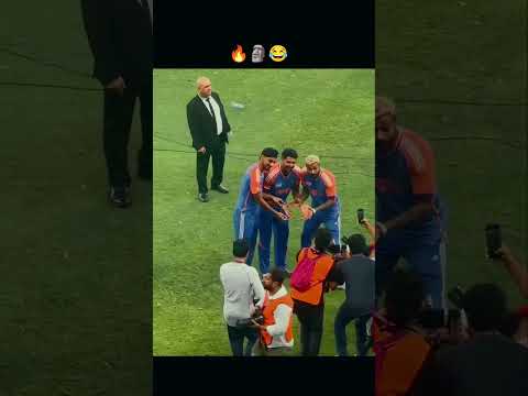Indian Team Trophy Celebrations Are Cool 🔥🗿😂