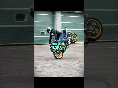 Stuntriding only Possible for Men ๐ #shorts