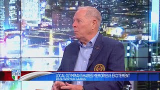 Local Olympian discusses 2026 Winter Olympics after one week of competition
