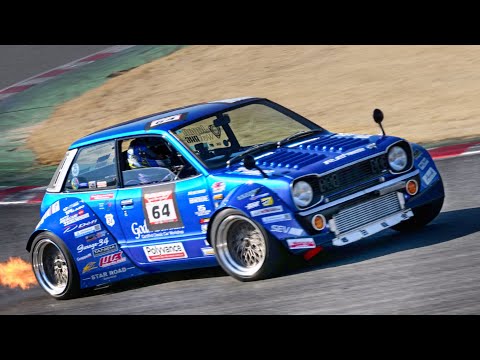 郷田鈑金 ロータリーシャンテ with RE雨宮 🔥 アタック筑波2025【Cars and】Attack Tsukuba 2025