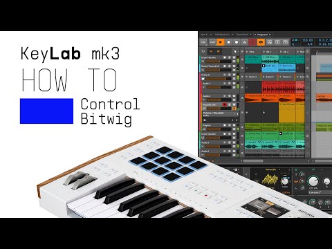 KeyLab mk3 | How to Control Bitwig