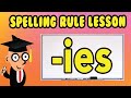 Mastering Pluralization with 'ies'