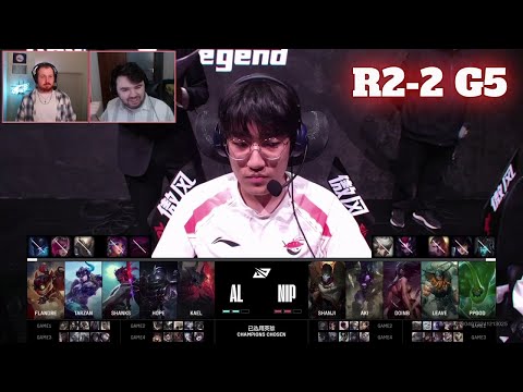 NIP vs AL - Game 5 | Round 2 S15 LPL Winter Playoffs 2025 | Ninjas in Pyjamas vs Anyone's Legend G5