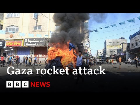 Israel: Palestinian forces launch surprise rocket attack from Gaza - BBC News