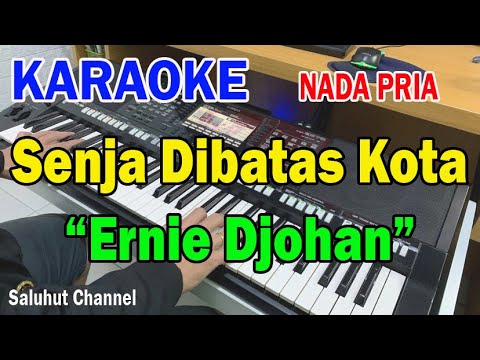 SENJA DIBATAS KOTA ll KARAOKE NOSTALGIA ll ERNIE DJOHAN ll THE MUPPET ll NADA PRIA E=DO