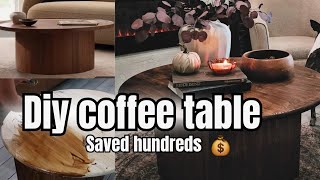 Coffee table diy | Epic fail or Pinterest dupe ?! Trash to treasure flips