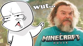 the minecraft movie is utterly bizarre...