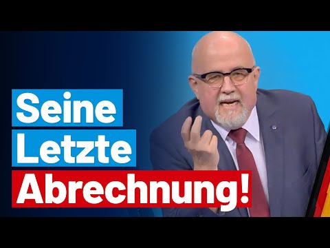 Jürgen Pohl rechnet in seiner letzten Rede mit der links-grünen Politik ab! - AfD-Fraktion Bundestag