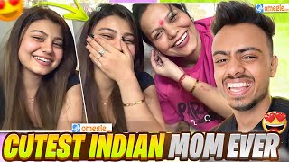 OMEGLE IS BACK😍- I FOUND THE CUTEST INDIAN MOM & GIRL ON OME TV 😍💖| FUNNIEST OMEGLE EVER | Its Kunal