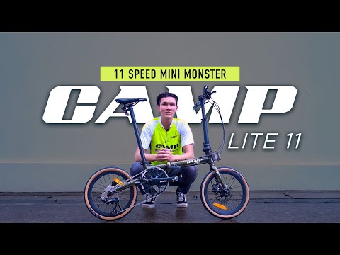 Camp Lite 11 foldable bicycle | First Look