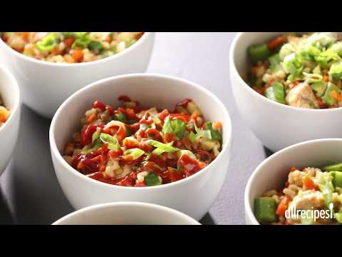 Healthy Dinner Recipes - How to Make Veggie-Packed Chicken Fried Rice