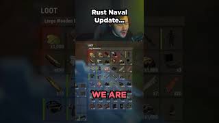 YouTube thumbnail for hJune's video titled 'Our BOATS MERGED together?! 😂🤣 #hjune #rust #shorts'