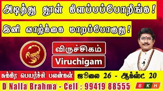 விருச்சிகம் ராசி – சுக்கிரன் பெயர்ச்சி பலன் 2025 | செலவுகள் கட்டுப்படும்! | Viruchiga Rasi Palan