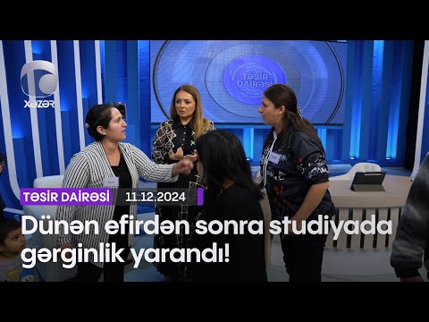 Dünən efirdən sonra studiyada gərginlik yarandı!