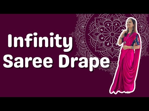 Infinity Saree Drape