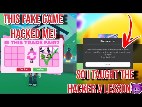 HACKER Thought She Could HACK Me But It Backfired In Adopt Me! 😂