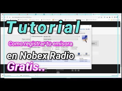 Como registrar  tu emisora en NOBEX Radio