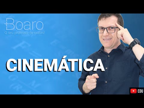 CINEMÁTICA | 2025 | Professor Boaro - Tá na hora de começar a estudar galera!!!!