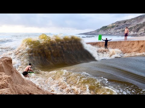 We Made The World's BIGGEST RIVER WAVE