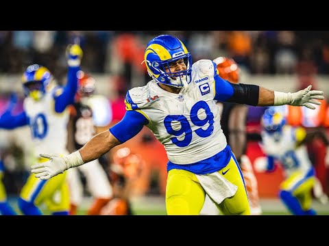Highlights: Aaron Donald Being Aaron Donald In Super Bowl LVI | Rams vs. Cincinnati Bengals video clip