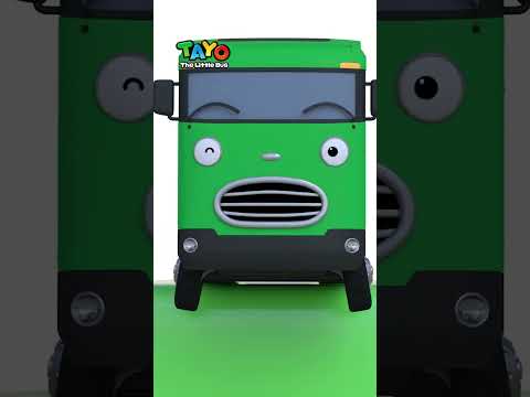The Rainbow Paint Party - Green #Shorts #tayothelittlebus #Colors #Green