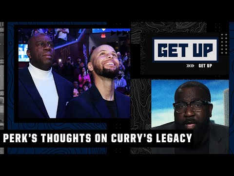 Steph Curry will replace Magic Johnson on Perk's NBA Mount Rushmore if he wins Finals MVP  | Get Up video clip
