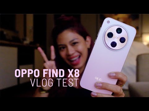 OPPO Find X8 CAMERA vlog test!