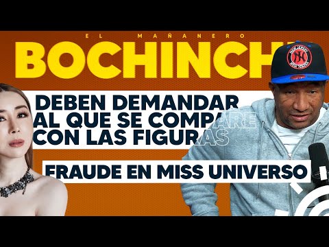 Manolo se riega con los que se comparan con Figuras Importantes - Fraude en Miss Universo 20232