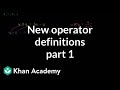 Understanding Custom Operators in Mathematics
